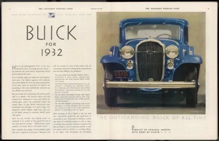 Framed Print : 1932 Buick Print - The Eight with Everything Framed Print : 1932 Buick Print - The Eight with Everything