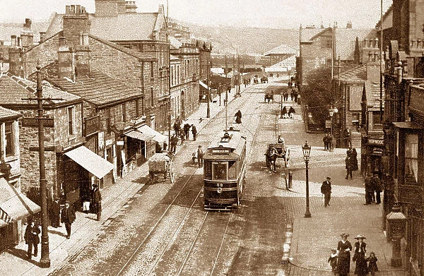 Burnley Yorkshire Street early 1900s