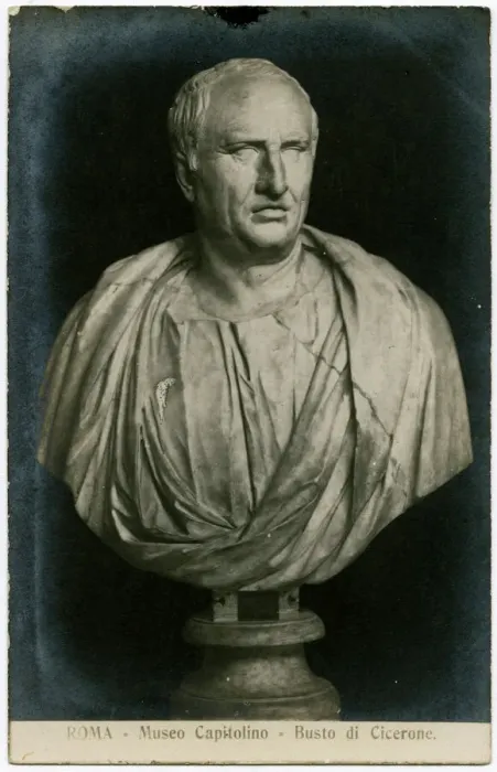 Framed Print : Print of Bust of Marcus Tullius Cicero Framed Print : Print of Bust of Marcus Tullius Cicero