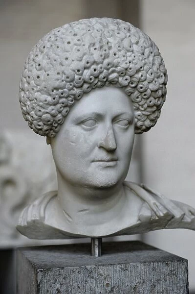 Bust of a woman. About 80 AD