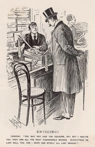 Buying a Tie 1898