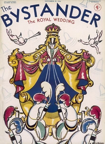The Bystander Royal Wedding Number front cover