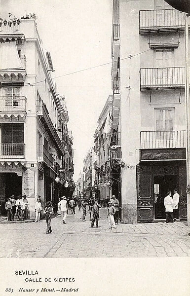 Calle de Sierpes, Seville, Spain