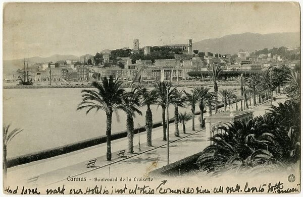 Cannes, France - Boulevard de la Croisette