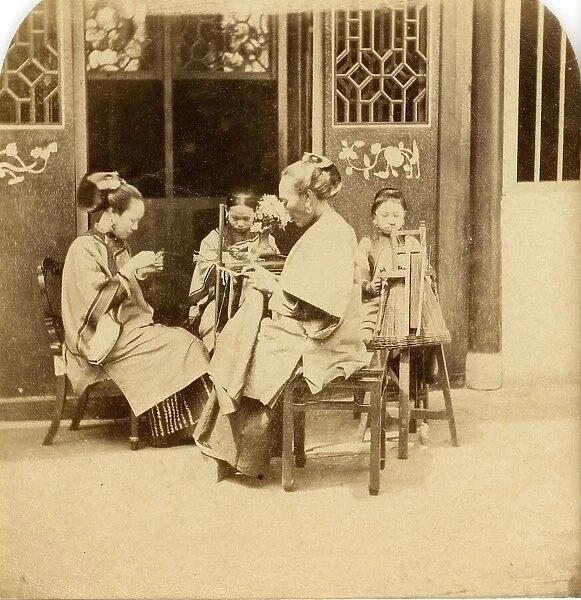 Canton. Group of Women at Work