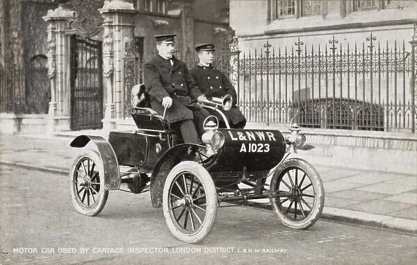 Car used by Cartage Inspector, London