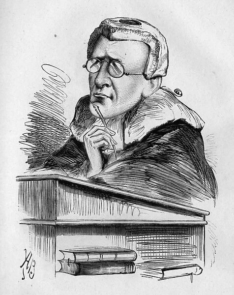 Caricature of John Coleridge, Lord Chief Justice