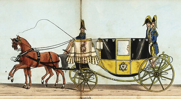 Carriage of the Spanish minister, Chevalier de Aguilar