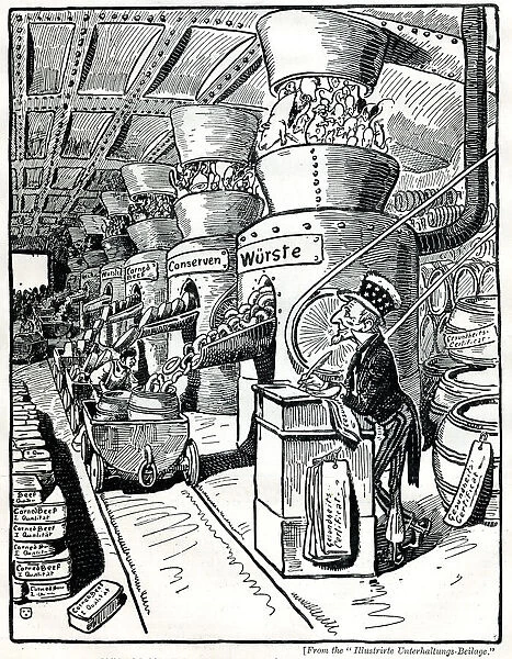 Cartoon, Chicago Meat Factory
