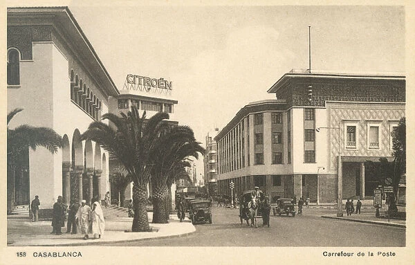 Casablanca, Morocco - Carrefour de la Poste