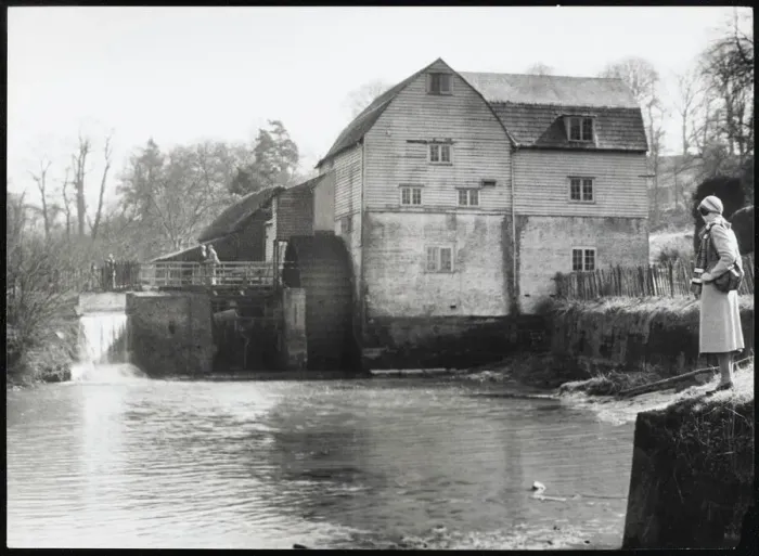 Framed Print : Castle Mill Print, Dorking Landscape Framed Print : Castle Mill Print, Dorking Landscape