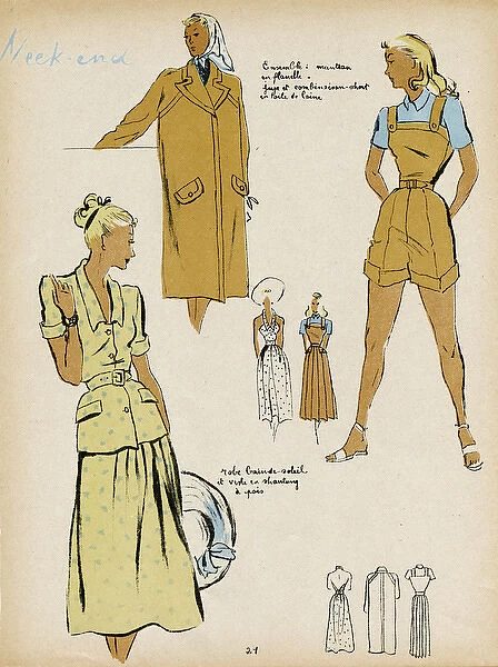 Casual Wear 1940s
