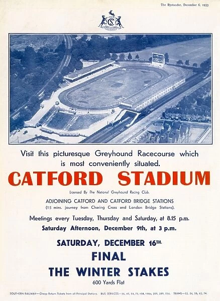 Catford Stadium Advertisement