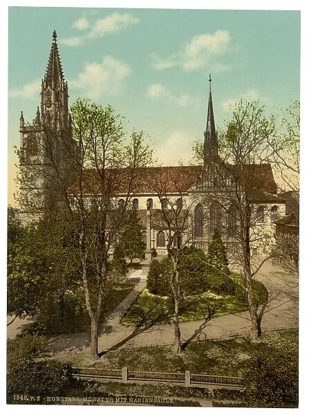 The Cathedral and Column of Mary, Constance (i. e. Konstanz)
