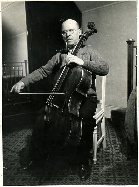 Cellist Pablo Casals, London