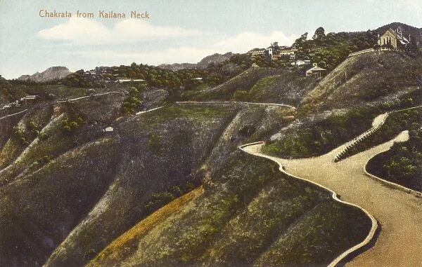 Chakrata, India - Viewed from the Kallana Neck