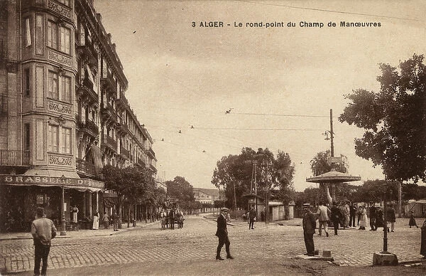 Champ de Manoeuvres Roundabout, Algiers, Algeria