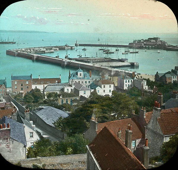 The Channel Islands - Guernsey Harbour