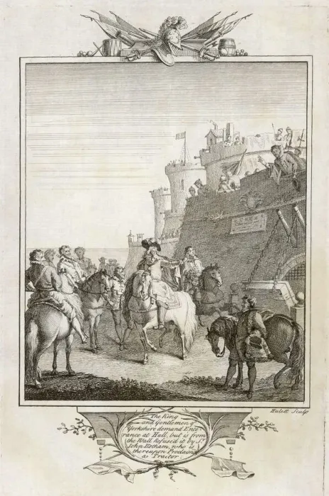 Framed Print : Charles at Hull Print: A Scene of Refusal Framed Print : Charles at Hull Print: A Scene of Refusal