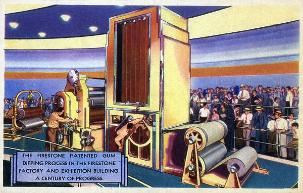 Chicago Worlds Fair 1933 - Firestone Factory and Exhibitio
