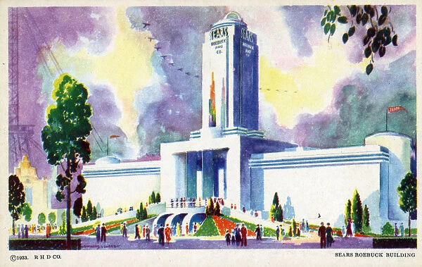 Chicago Worlds Fair 1933 - Sears Roebuck Building