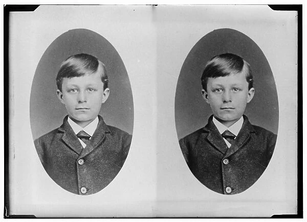 Childhood portrait of Wilbur Wright