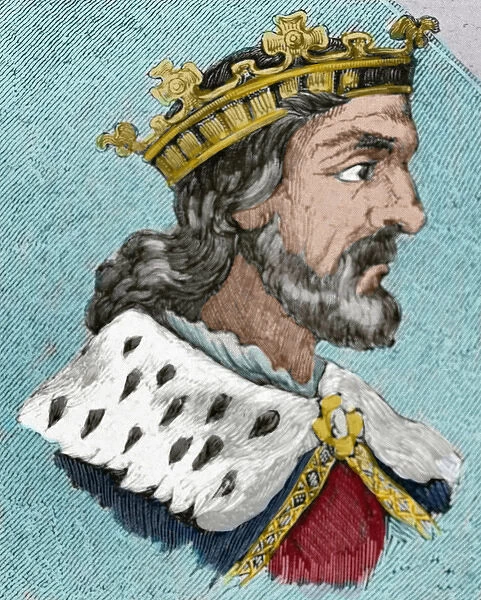 Chindasuinth (563-653). Visigothic King