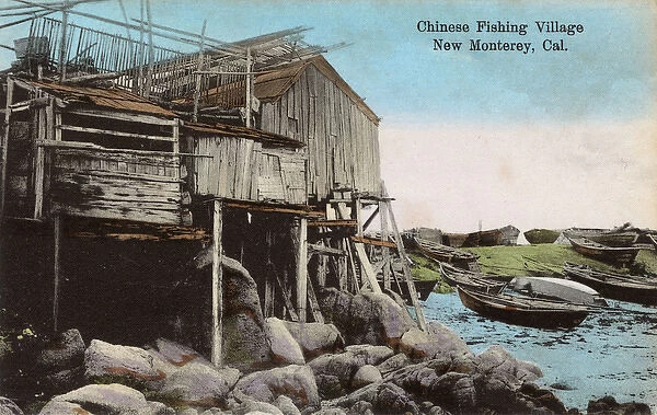Chinese Fishing Village, New Monterey, California, USA