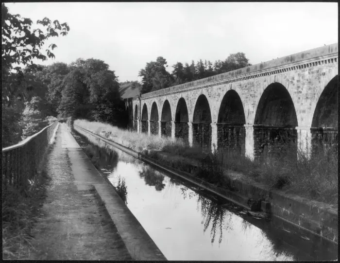 Framed Print : Chirk Aqueduct Print - Shropshire Union Canal, Wales Framed Print : Chirk Aqueduct Print - Shropshire Union Canal, Wales