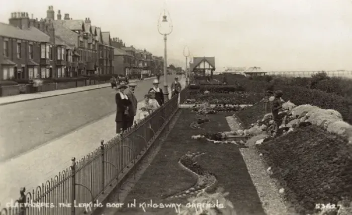 Framed Print : 1927 Print of Cleethorpes' Leaking Boot, Kingsway Gardens Framed Print : 1927 Print of Cleethorpes' Leaking Boot, Kingsway Gardens