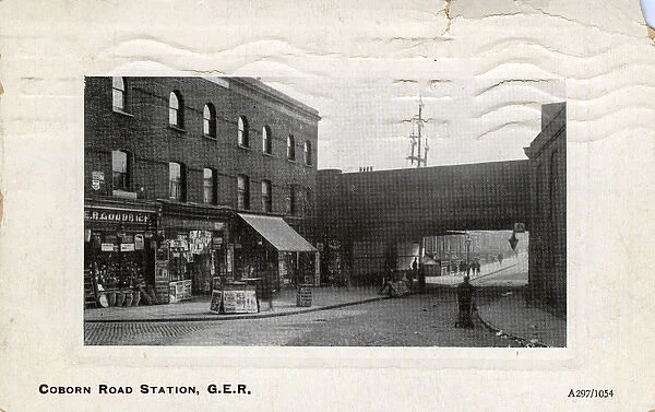 Coborn Road Railway Station, Poplar, London