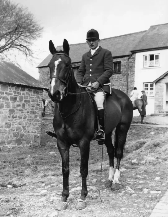 Framed Print : Colonel Murphy of the South Devon Hunt Print Framed Print : Colonel Murphy of the South Devon Hunt Print