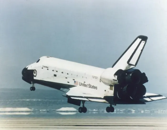 Framed Print : Columbia Space Shuttle Print, 1983 Framed Print : Columbia Space Shuttle Print, 1983