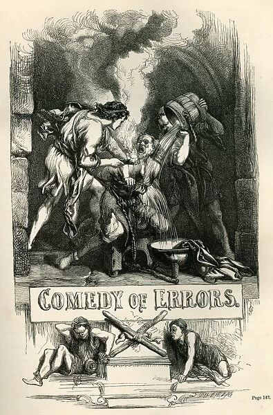 The Comedy of Errors - title page