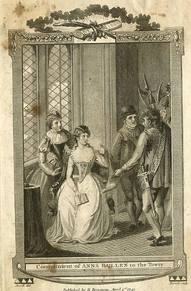 Commitment of Anne Boleyn to the Tower of London
