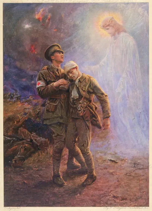 Framed Print : Print of The Comrade in White, 1915 Framed Print : Print of The Comrade in White, 1915