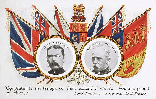Congratulations from Lord Kitchener to Sir John French