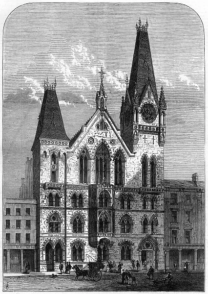 Congregational Memorial Hall, Farringdon, London, 1875