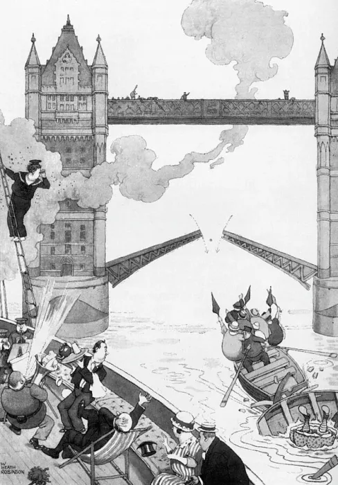 Framed Print : William Heath Robinson's Consequences Print, 1947 Framed Print : William Heath Robinson's Consequences Print, 1947