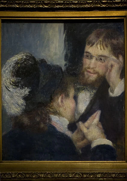 Conversation, 1870s, by Pierre-Auguste Renoir
