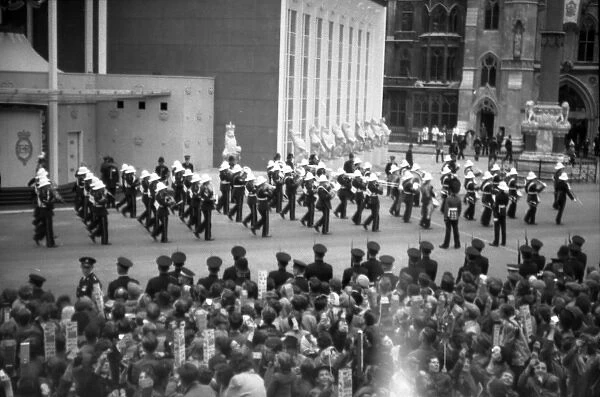 Coronation. Band of Royal Marines