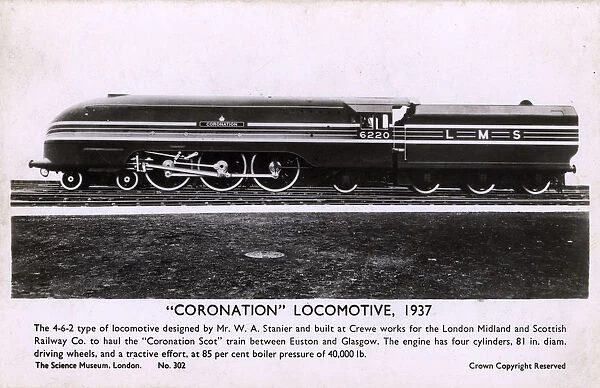 Coronation LMS Railway Locomotive