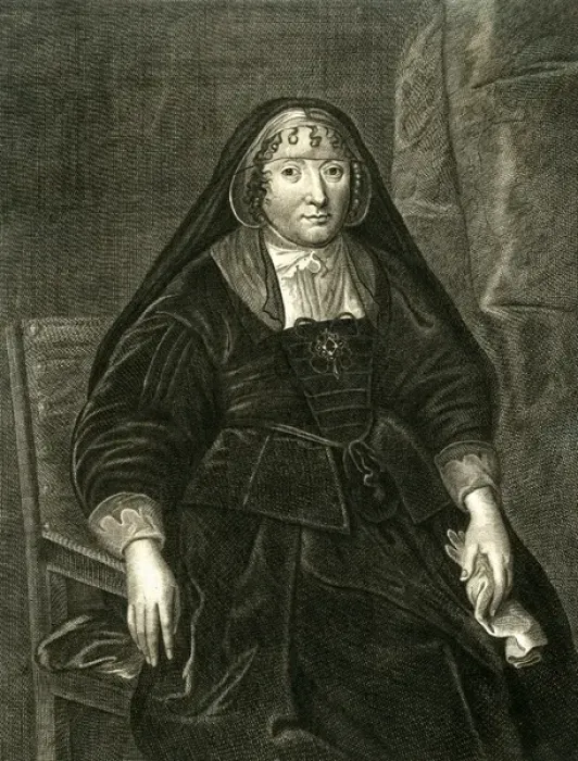 Framed Print : Print of Countess Frances Brydges, circa 1580-1663 Framed Print : Print of Countess Frances Brydges, circa 1580-1663