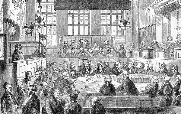 Court Scene  /  Newgate  /  1862