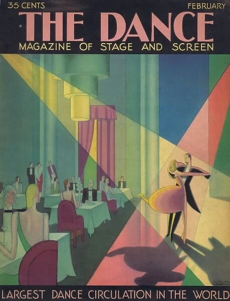 Cover of Dance Magazine, February 1931