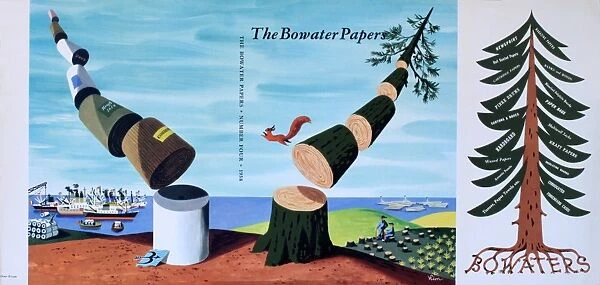 Cover design, The Bowater Papers