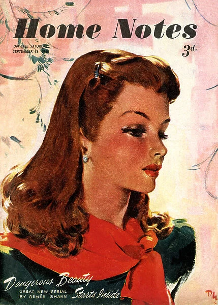 Cover design, Home Notes, September 1945