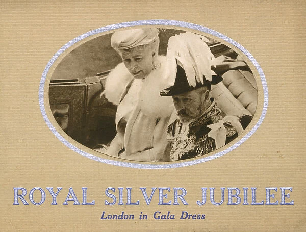 Cover design, Royal Silver Jubilee