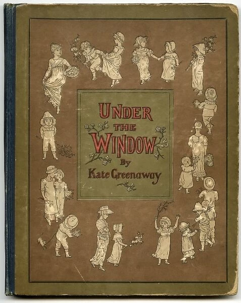 Cover design, Under the Window by Kate Greenaway