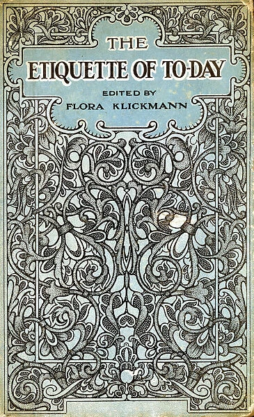 Front cover of The Etiquette of To-day